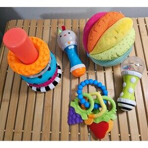 Lot of  5 High Quality Developmental Toys for Toddlers  6-18months